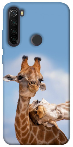 Чехол itsPrint Милые жирафы для Xiaomi Redmi Note 8T