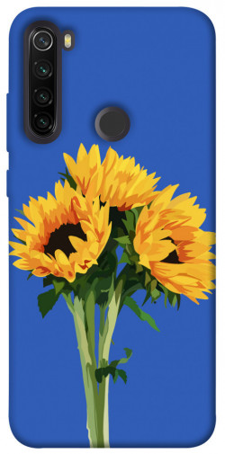 Чехол itsPrint Bouquet of sunflowers для Xiaomi Redmi Note 8T