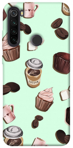 Чехол itsPrint Coffee and sweets для Xiaomi Redmi Note 8T