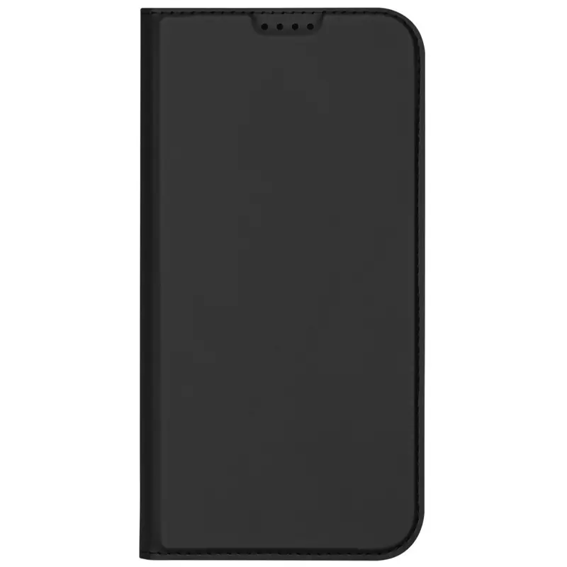 Чехол-книжка Dux Ducis с карманом для визиток для Apple iPhone 16 (6.1"), Черный 2, Искусственная кожа, купить оптом с доставкой