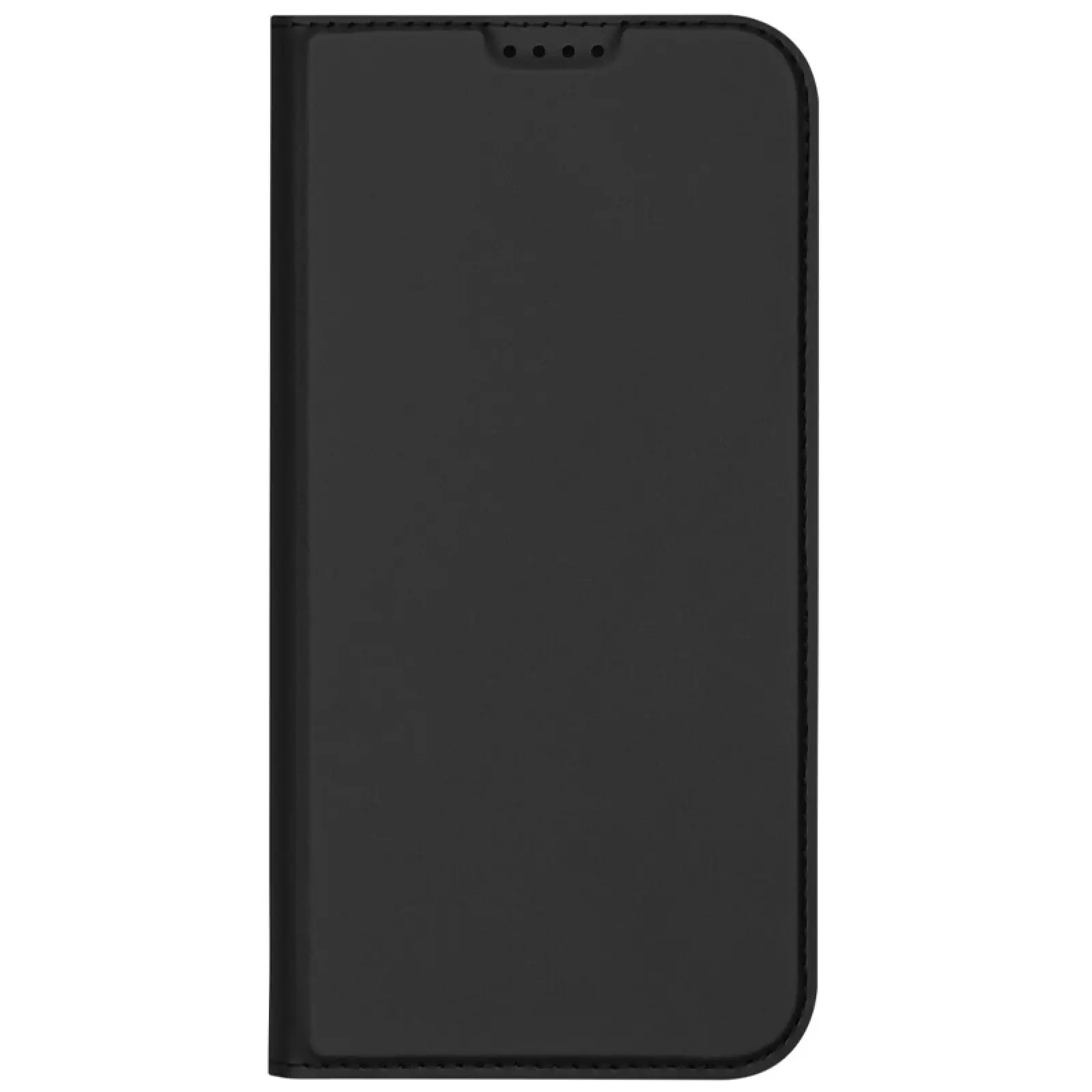 Чехол-книжка Dux Ducis с карманом для визиток для Apple iPhone 16 (6.1"), Черный 2, Искусственная кожа, купить оптом с доставкой