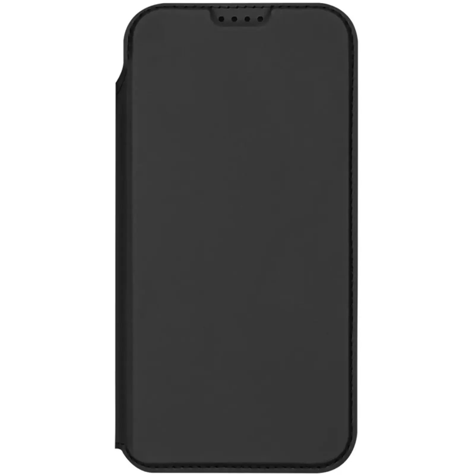 Чехол-книжка Dux Ducis с карманом для визиток для Apple iPhone 17 Pro (6.3"), Черный 5, Искусственная кожа, купить оптом с доставкой