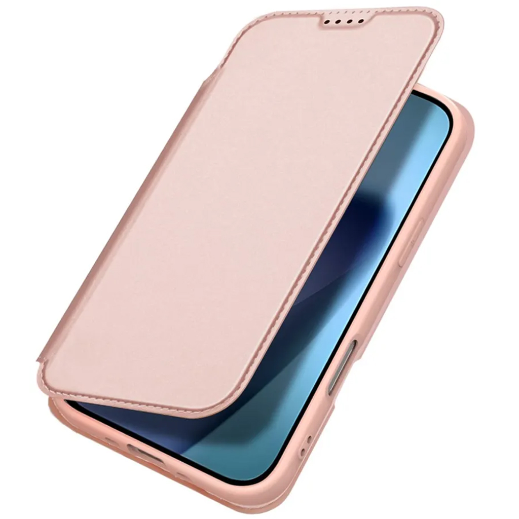 Чехол-книжка Dux Ducis с карманом для визиток для Apple iPhone 18 Pro Max / 17 Pro Max (6.9"), Rose Gold 6, Искусственная кожа, купить оптом с доставкой