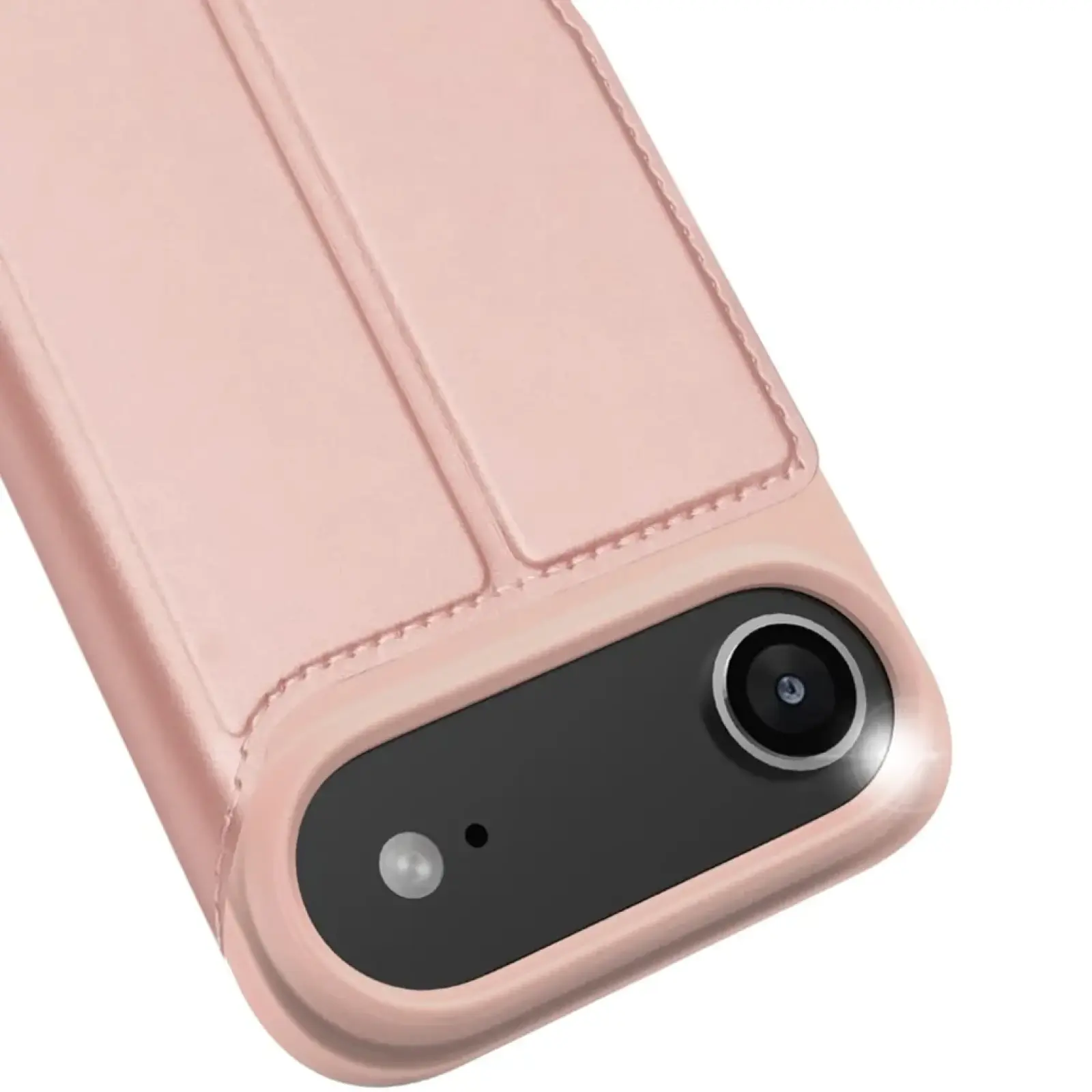 Чехол-книжка Dux Ducis с карманом для визиток для Apple iPhone 17 Air (6.5"), Rose Gold 5, Искусственная кожа, купить оптом с доставкой