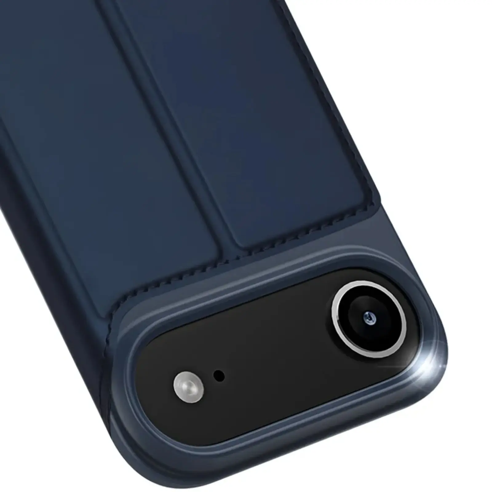 Чехол-книжка Dux Ducis с карманом для визиток для Apple iPhone 17 Air (6.5"), Синий 4, Искусственная кожа, купить оптом с доставкой