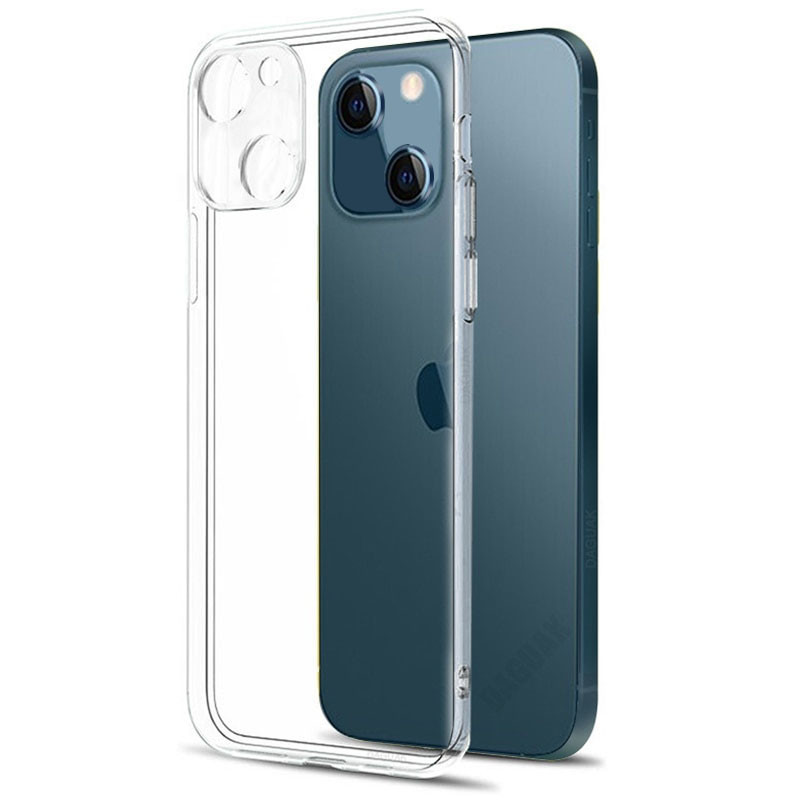 Прозорий чохол Epic Transparent Full Camera Protection для Apple iPhone 13 (6.1) | завтовшки 1.5 мм на малюнкі №1