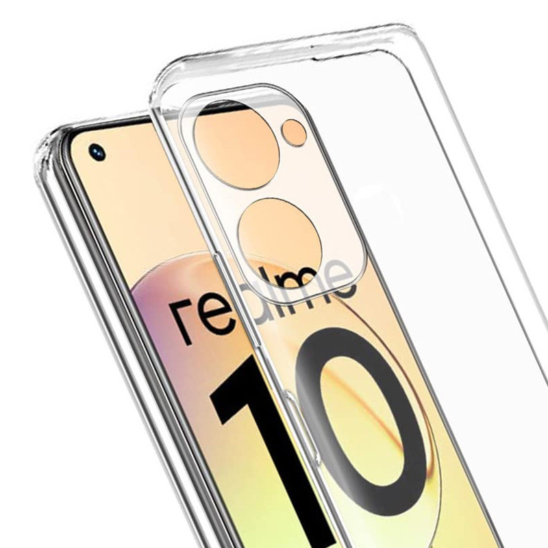 Прозорий чохол Epic Transparent Full Camera Protection для Realme 10 4G | завтовшки 1.5 мм на малюнкі №2