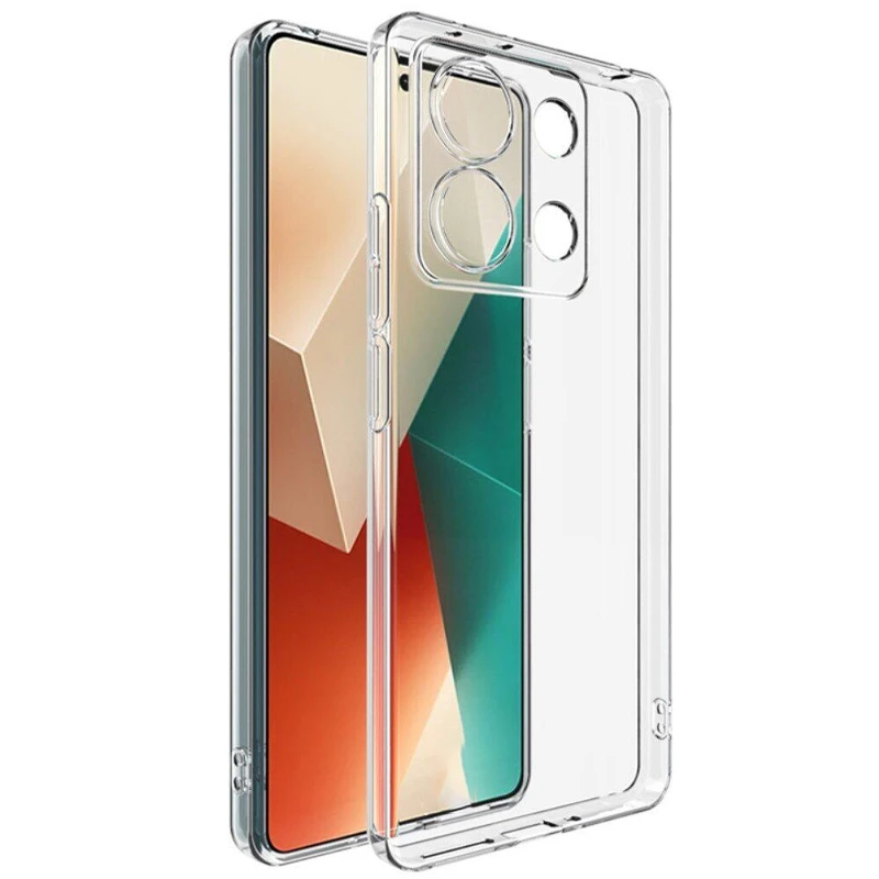 TPU чехол Epic Transparent 1,5mm Full Camera для Xiaomi Redmi Note 13 5G, Бесцветный (прозрачный), TPU, купить оптом с доставкой
