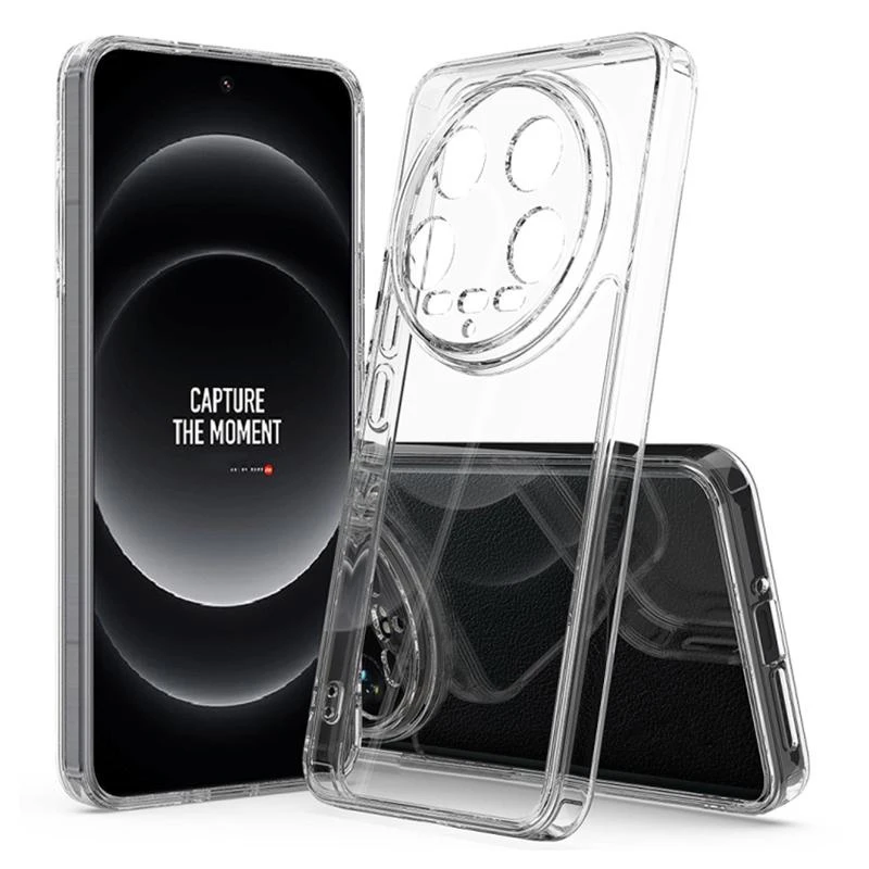 TPU чехол Epic Transparent 1,5mm Full Camera для Xiaomi 14 Ultra, TPU, купить оптом с доставкой