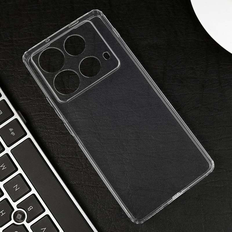 Прозрачный чехол Epic Transparent Full Camera Protection для Infinix Note 40 4G | толщина 1.5 мм на картинке №4