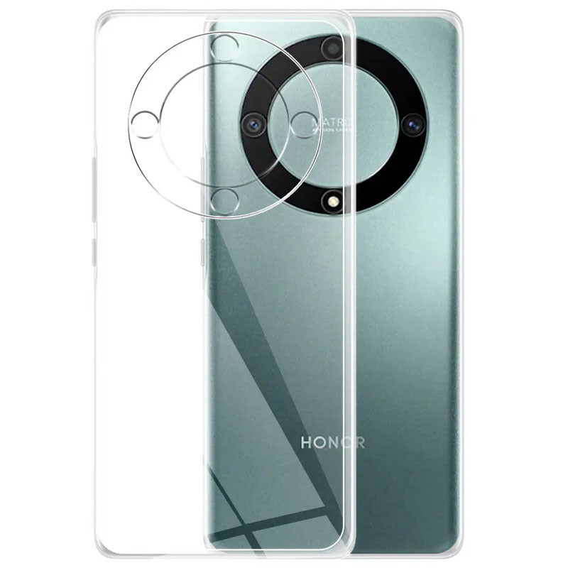 Прозорий чохол Epic Transparent Full Camera Protection для Huawei Magic6 Lite | завтовшки 1.5 мм на малюнкі №1