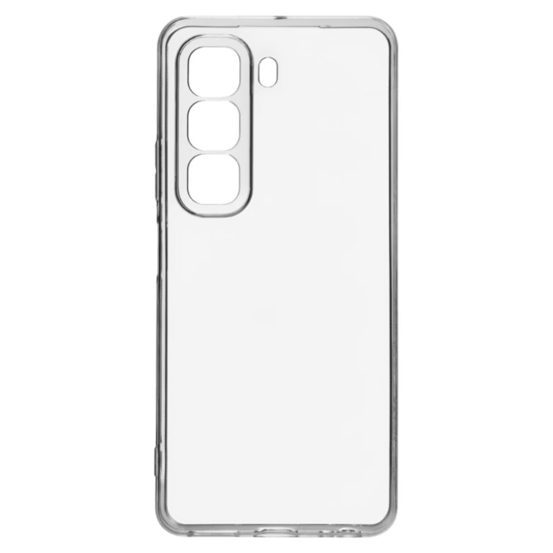 Прозорий чохол Epic Transparent Full Camera Protection для Infinix Hot 50 Pro | завтовшки 1.5 мм на малюнкі №2