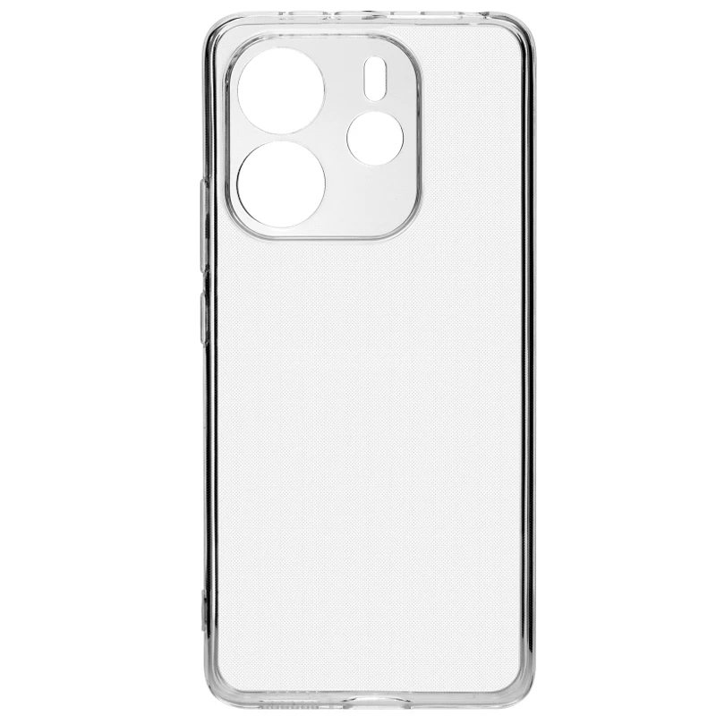TPU чехол Epic Transparent 1,5mm Full Camera для Xiaomi Redmi Note 14 4G (Europe version), TPU, купить оптом с доставкой