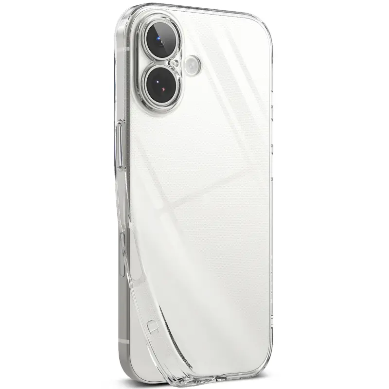 TPU чехол Epic Transparent 1,5mm Full Camera для Apple iPhone 17 (6.3"), Бесцветный (прозрачный), TPU, купить оптом с доставкой