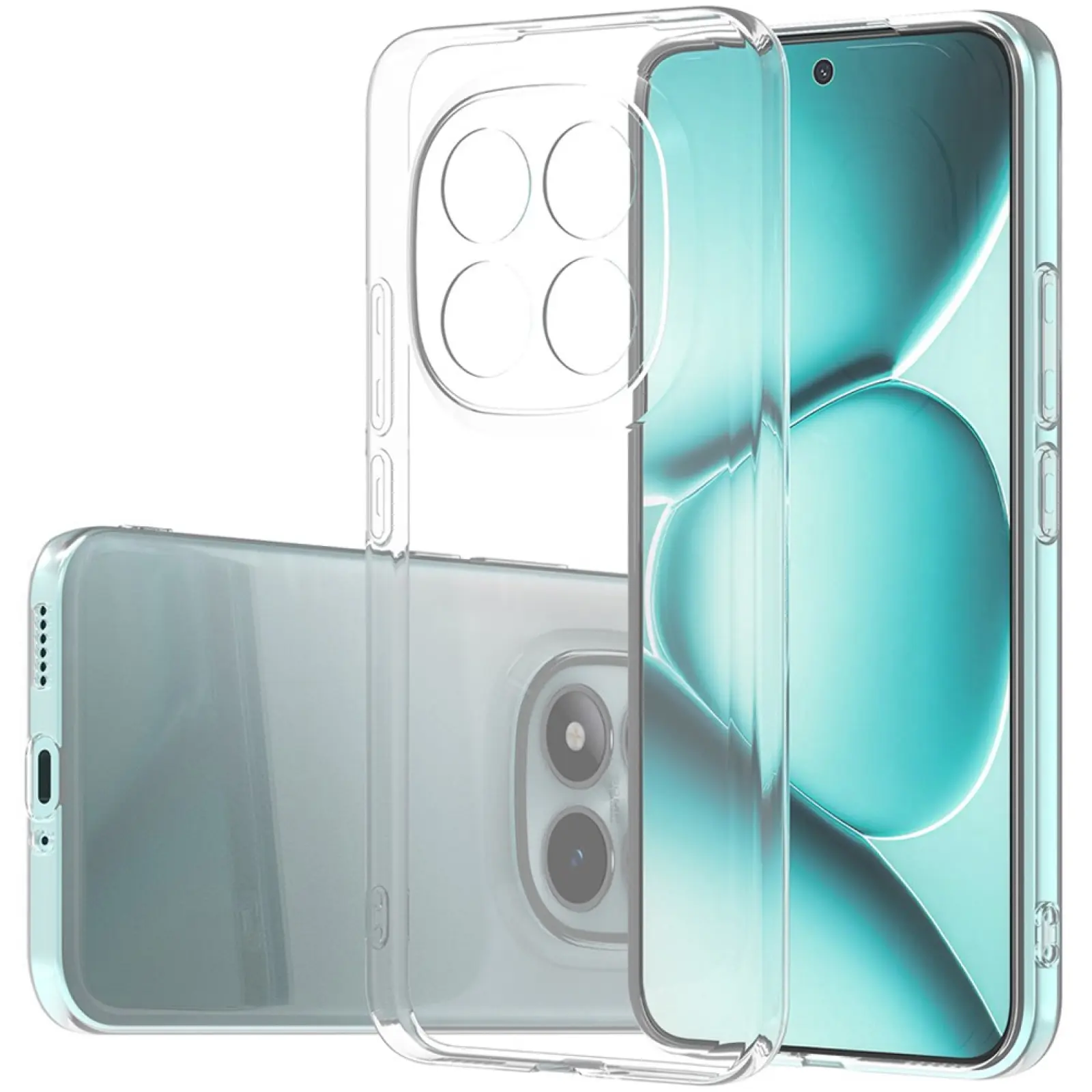 TPU чехол Epic Transparent 1,5mm Full Camera для Xiaomi Redmi Note 15 Pro 5G, TPU, купить оптом с доставкой