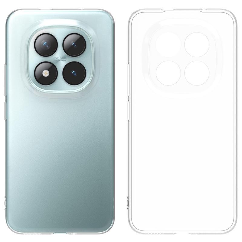 Прозрачный чехол Epic Transparent Full Camera Protection для Xiaomi Redmi Note 15 Pro 5G | толщина 1.5 мм на картинке №4