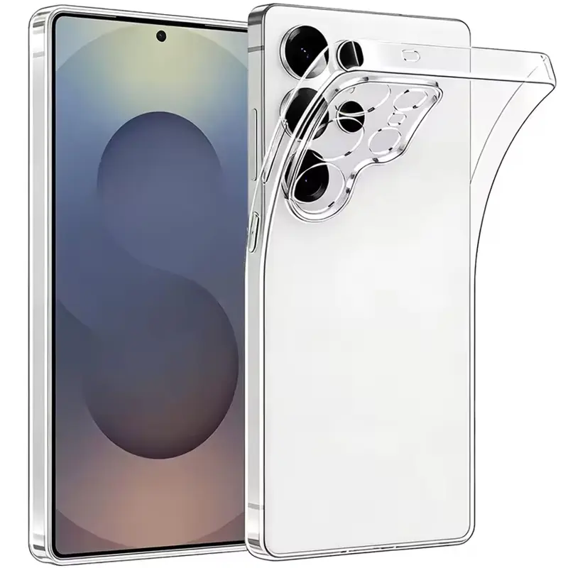 TPU чехол Epic Transparent 1,5mm Full Camera для Samsung Galaxy S26 Ultra, TPU, купить оптом с доставкой