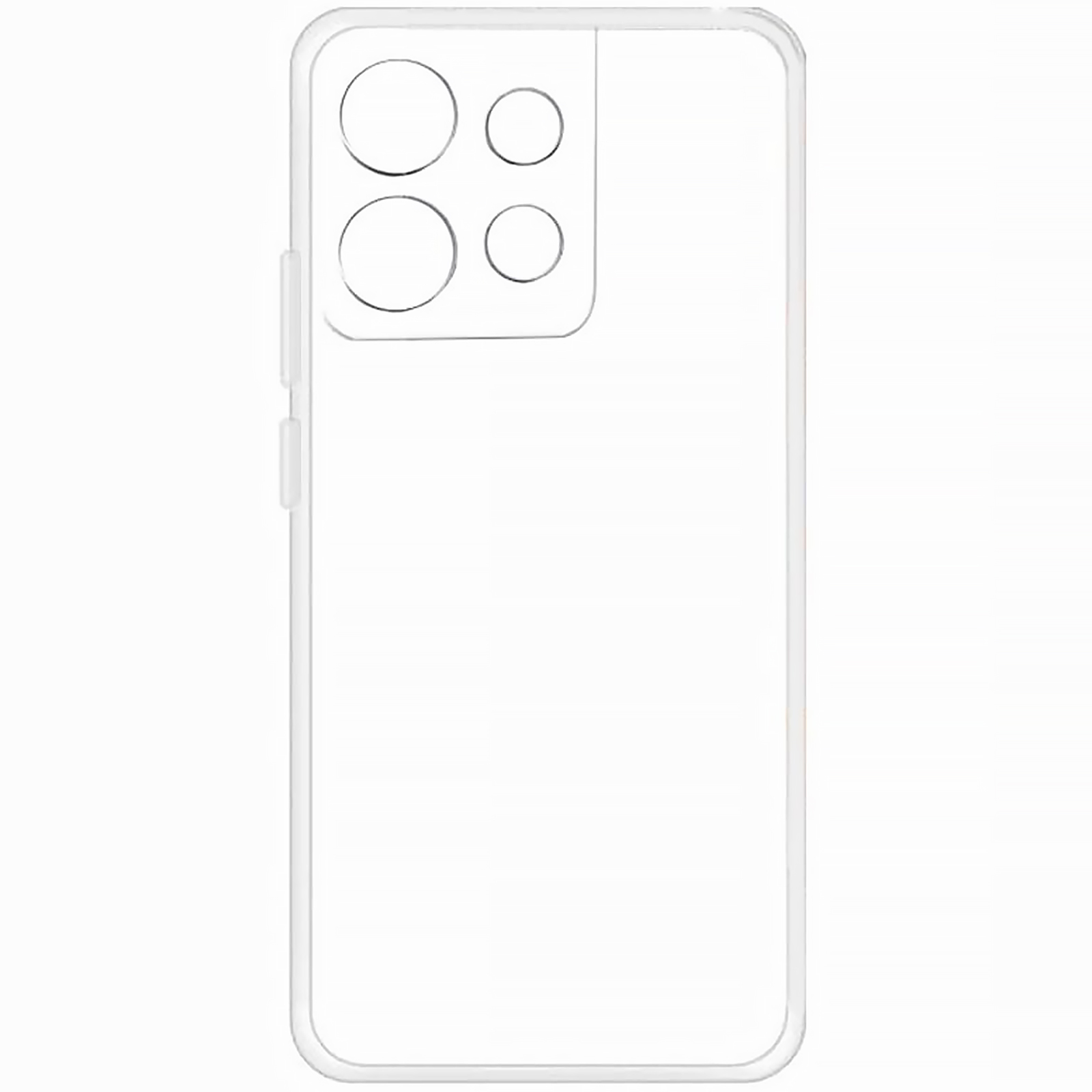 TPU чохол Epic Transparent 1,5mm Full Camera для Motorola Edge 70 Fusion, Безбарвний (прозорий), TPU, купити оптом з доставкою