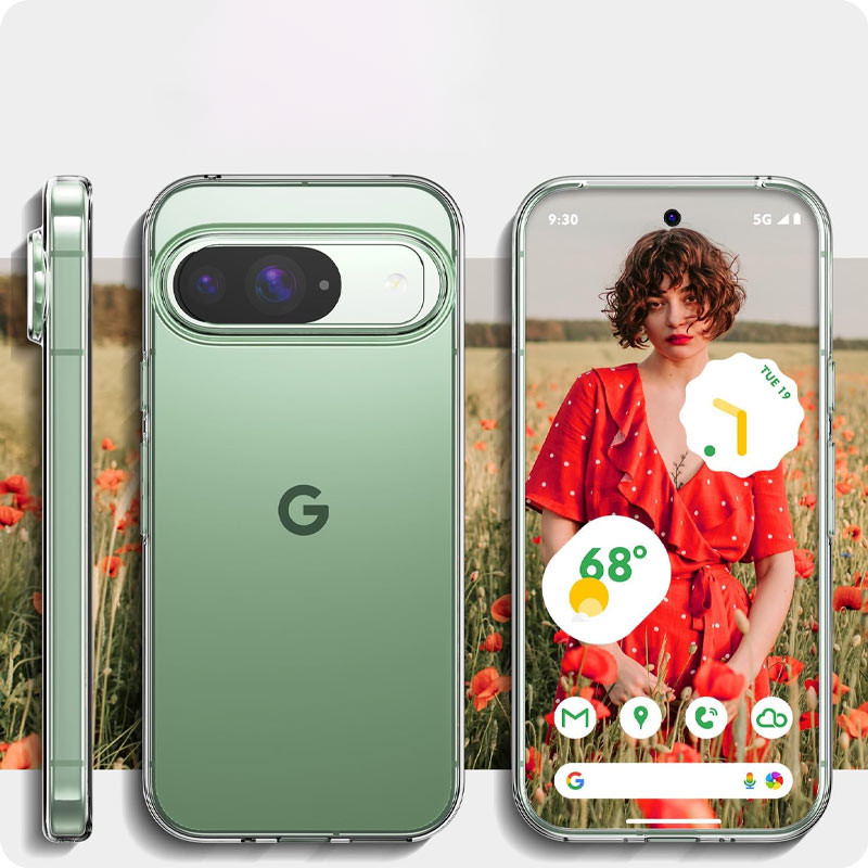 Прозорий чохол Epic Transparent для Google Pixel 9 | завтовшки 1.5 мм на малюнкі №3