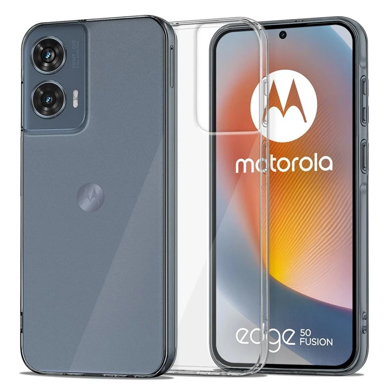 TPU чехол Epic Transparent 1,5mm для Motorola Edge 50 Fusion, TPU, купить оптом с доставкой