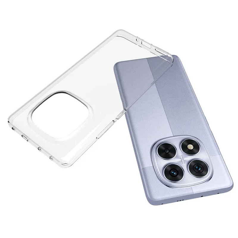 Прозорий чохол Epic Transparent для Xiaomi Redmi Note 14 Pro+ 5G | завтовшки 1.5 мм на малюнкі №2