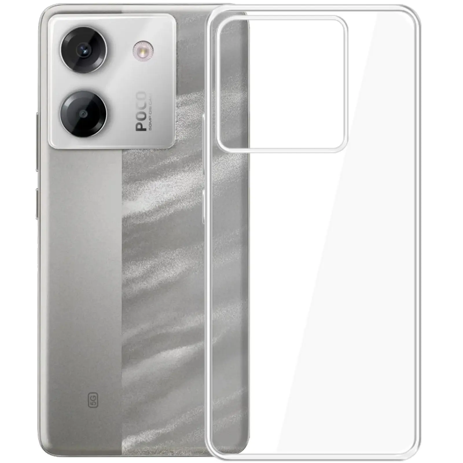 TPU чехол Epic Transparent 1,5mm для Xiaomi Poco M7 Pro 5G, Бесцветный (прозрачный), TPU, купить оптом с доставкой