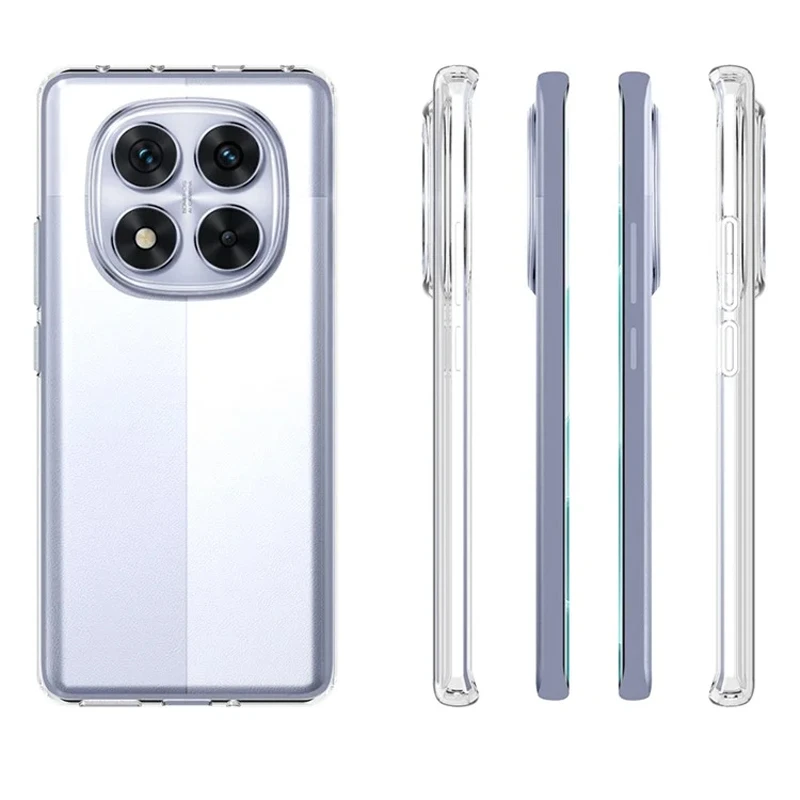 TPU чехол Epic Transparent 1,5mm для Xiaomi Poco X7, Бесцветный (прозрачный) 2, TPU, купить оптом с доставкой