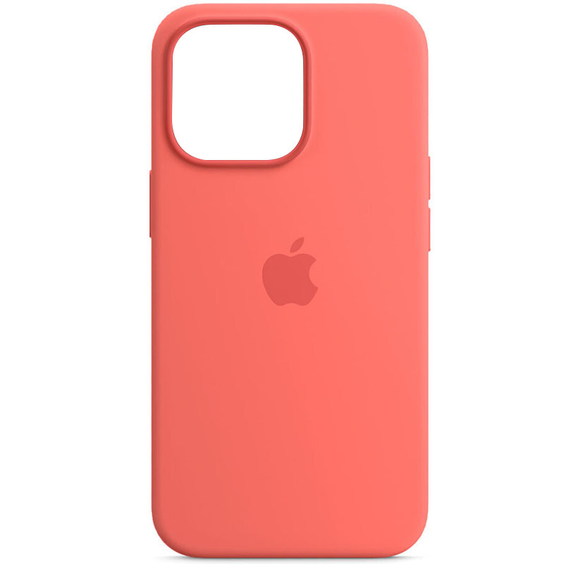 Чехол Silicone case (AAA) with Magsafe для Apple iPhone 13 Pro (6.1) на картинке №1