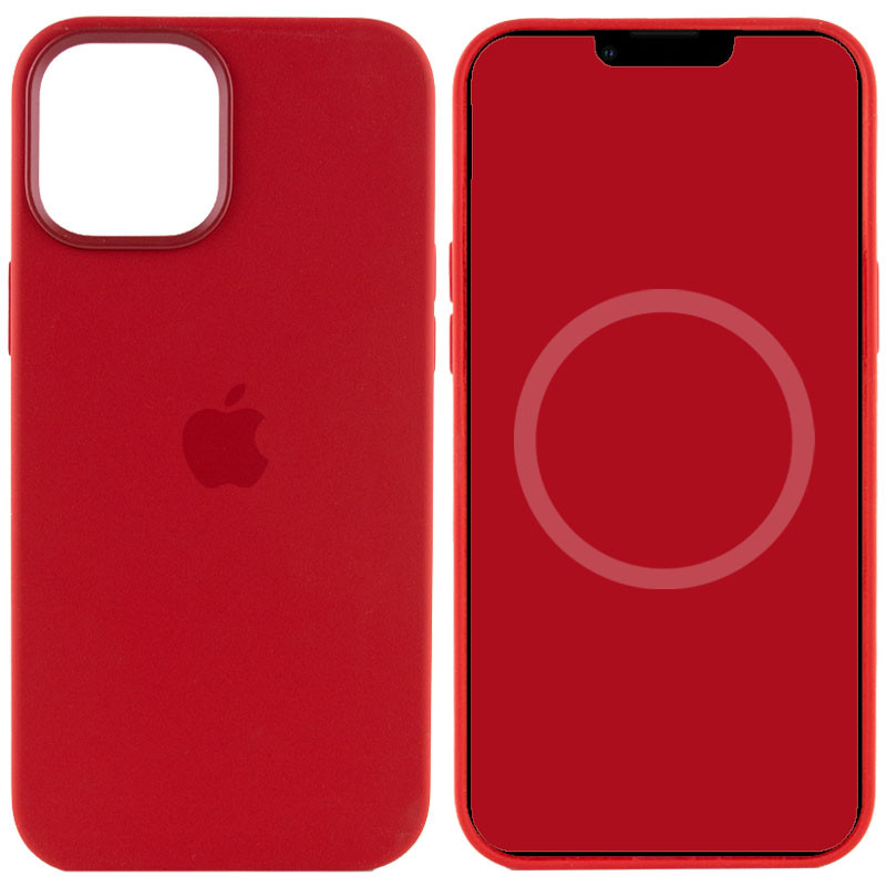 Чохол Silicone case (AAA) with Magsafe and Animation для Apple iPhone 12 Pro / 12 (6.1) на малюнкі №1