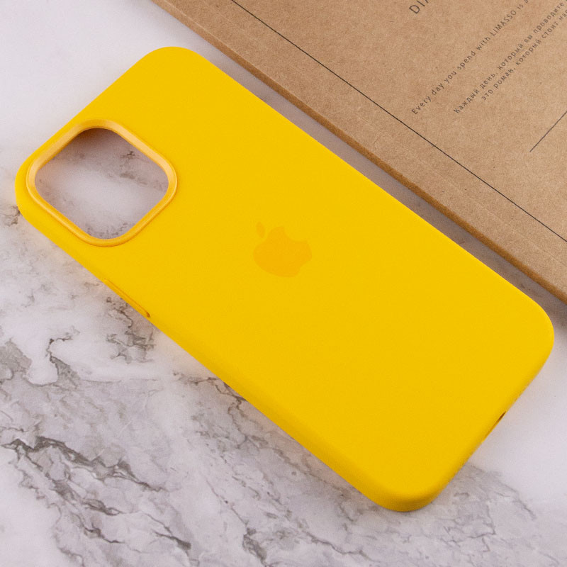 Чехол Silicone case (AAA) with Magsafe and Animation для Apple iPhone 12 Pro / 12 (6.1) на картинке №7