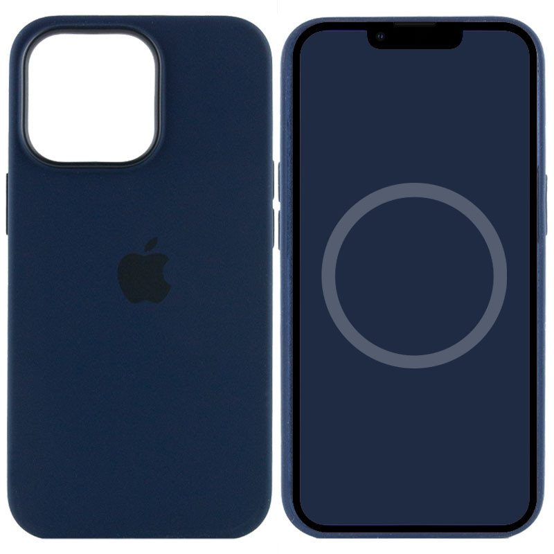 Чехол Silicone case (AAA) with Magsafe and Animation для Apple iPhone 13 Pro (6.1) на картинке №1