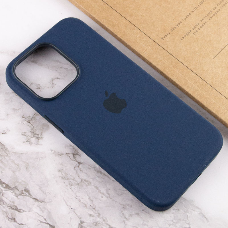 Чехол Silicone case (AAA) with Magsafe and Animation для Apple iPhone 13 Pro (6.1) на картинке №7