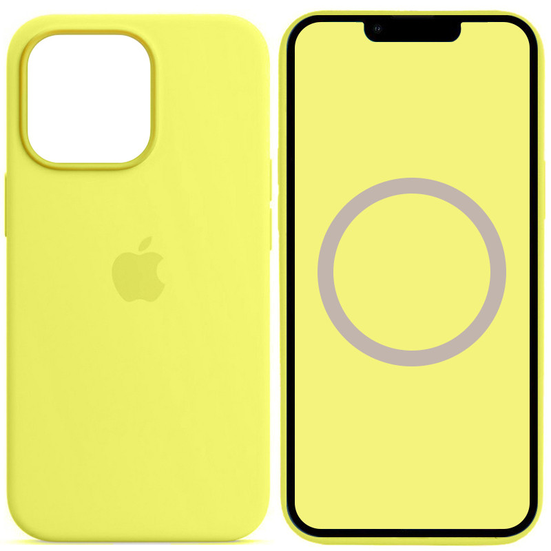 Чохол Silicone case (AAA) with Magsafe and Animation для Apple iPhone 13 Pro (6.1) на малюнкі №1