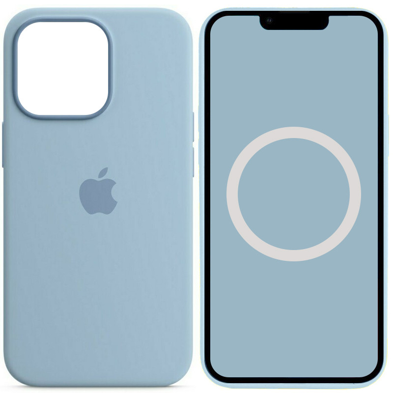Чохол Silicone case (AAA) with Magsafe and Animation для Apple iPhone 13 Pro (6.1) на малюнкі №1