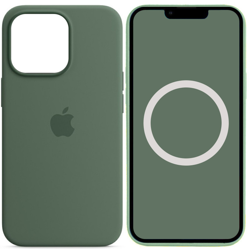 Чохол Silicone case (AAA) with Magsafe and Animation для Apple iPhone 13 Pro (6.1) на малюнкі №1