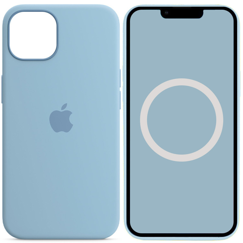 Чохол Silicone case (AAA) with Magsafe and Animation для Apple iPhone 13 (6.1) на малюнкі №1