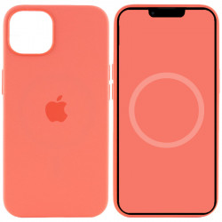 Чохол Silicone case (AAA) full with Magsafe and Animation для Apple iPhone 15 (6.1")