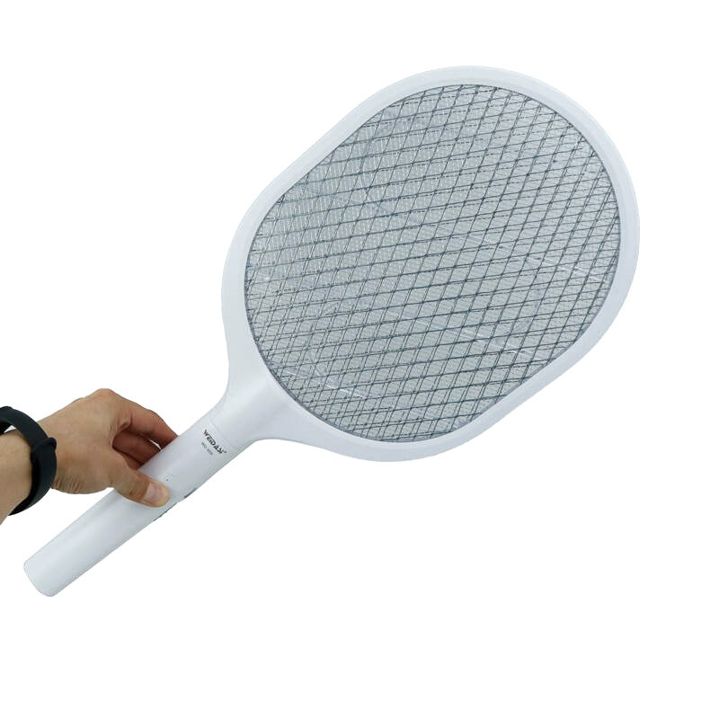 Електричний знищувач-ракетка для комах з UV підсвічуванням і високовольтною сіткою Weidasi WD-959 Rechargeable 1200 mAh для Пастки для комах на малюнкі №3