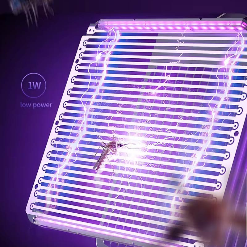 Электрическая ловушка для насекомых с UV подсветкой и высоковольтной сеткой P7 with battery 4000 mAh смотреть фото №8