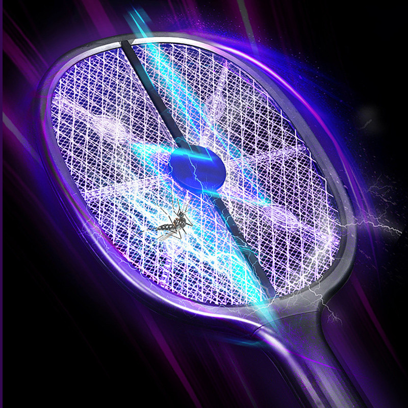 Ловушка для насекомых с UV подсветкой D-709 Black Warrior with battery 1200 mAh на картинке №6