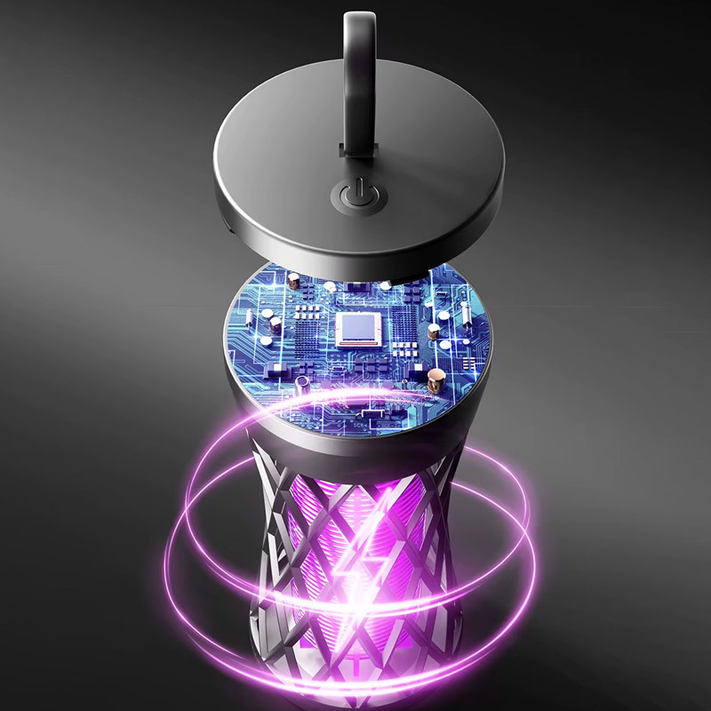 Пастка для комах з UV підсвічуванням TX-WD02 with battery 1200 mAh на малюнкі №5