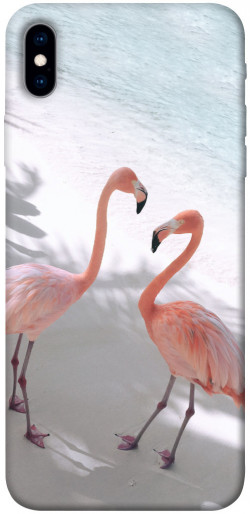 Чехол itsPrint Flamingos для Apple iPhone XS Max (6.5")