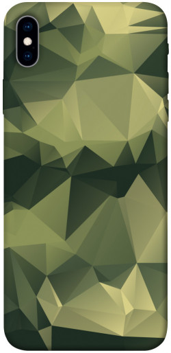 Чехол itsPrint Треугольный камуфляж 2 для Apple iPhone XS Max (6.5")