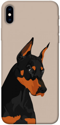 Чохол itsPrint Doberman для Apple iPhone XS Max (6.5")