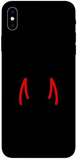 Чехол itsPrint Red horns для Apple iPhone XS Max (6.5")