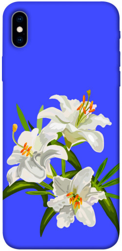 Чехол itsPrint Three lilies для Apple iPhone XS Max (6.5")