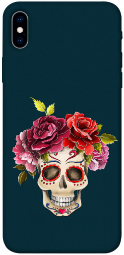 Чехол itsPrint Flower skull для Apple iPhone XS Max (6.5")