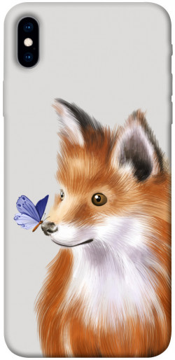 Чехол itsPrint Funny fox для Apple iPhone XS Max (6.5")