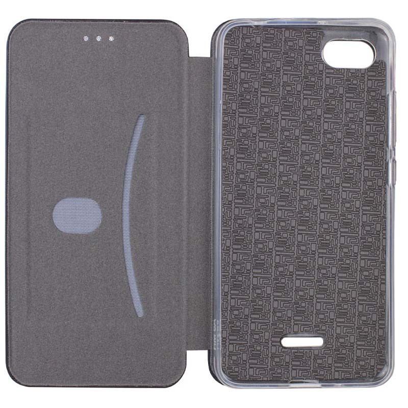 Кожаный чехол-книжка Classy для Xiaomi Redmi 6A на картинке №2