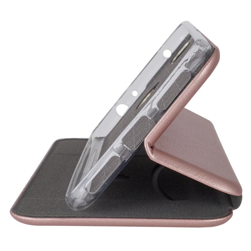 Кожаный чехол-книжка Classy для Xiaomi Redmi Note 8 Pro, Rose Gold 1, Искусственная кожа, купить оптом с доставкой
